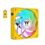 Thermaltake CT120 EX Reverse ARGB (Pack de 3x120mm) - Jaune, miniature 1