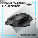 Logitech G502 X Lightspeed - Sans-Fil - Noir, miniature 9