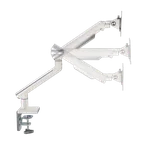 Kimex International Support de bureau Full Motion écran 17"- 32" Blanc VESA Max 100x100 Charge Max 9Kg, miniature 8