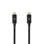 Nedis Câble USB-C 4.0 mâle/mâle - 240W - 2m - Noir, miniature 1
