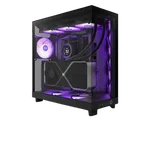 NZXT H6 Flow RGB Noir - MT/Sans alim/ATX, miniature 11