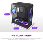 NZXT H9 Flow RGB+ Noir - MT/Sans Alim/E-ATX, miniature 5