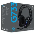 Logitech G733 Lightspeed - Sans-Fil - RGB - Noir, miniature 2