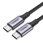 UGREEN Câble USB-C vers USB-C - 100W - Tressé - 1.5m - Noir, miniature 1