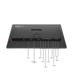 Lenovo Thinkvision P27QD-40 - 27" WQHD 120Hz IPS 6ms HMDI USB-C DisplayPort, miniature 11