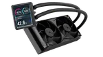 Corsair NAUTILUS II 240 RS LCD - 240mm - Noir, miniature 2