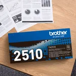Brother Toner Noir TN2510, miniature 2