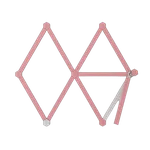Nanoleaf Lines Skin Rose Mate - 9 pièces, miniature 2