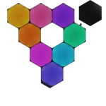 Nanoleaf Shapes Black Hexagons Starter Kit - 9 pièces, miniature 1