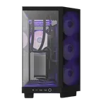 NZXT H6 Flow RGB Noir - MT/Sans alim/ATX, miniature 4