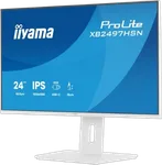 Iiyama ProLite XB2497HSN-W1 - 24" FHD 100Hz IPS USB-C Dock RJ45 Pivot HP Blanc, miniature 4