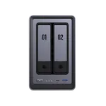 UGREEN DXP2800 - 2 Baies avec 2 disques WD 4To RED Plus, miniature 2