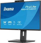 Iiyama Prolite XB2497HSNH-B1 - 23.8" FHD 100Hz RJ45 Pivot Webcam USB-C DOCK 65W, miniature 4