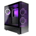M.RED BlackBird ARGB - MT/Sans Alim/ATX, miniature 1