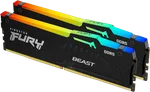 Kingston Fury Beast 32Go RGB (2x16Go) DDR5 6000MHz, miniature 1
