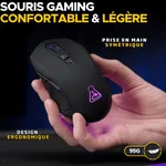 The G-LAB Kult Krypton - Sans-Fil - RGB - Noir, miniature 4
