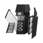 NZXT H9 Flow RGB+ Noir - MT/Sans Alim/E-ATX, miniature 4
