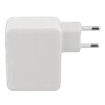 Chargeur mural 3 ports - 2xUSB-A - USB-C - Blanc, miniature 7