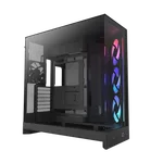NZXT H9 Flow RGB Noir - MT/Sans Alim/E-ATX, miniature 1