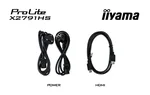 Iiyama Prolite X2791HS-B1 - 27" FHD 120Hz IPS 1ms Adaptive Sync, miniature 6