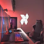 Nanoleaf Shapes Black Triangles Pack Expansion - 3 pièces, miniature 3