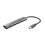 Trust HALYX - USB-C USB 3.2 - 4 ports USB-A, miniature 1