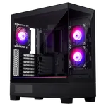 Phanteks XT View - MT/E-ATX/SansAlim - Noir, miniature 1