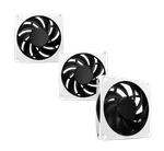 Alphacool Apex Stealth Metal 120mm - 2000rpm Blanc Pack de 3, miniature 1