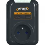 Infosec S1 USB NEO - 1 prise + USB, miniature 3