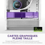 NZXT H3 Flow Blanc - MT/Sans Alim/mATX, miniature 8
