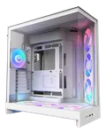 NZXT H9 Flow RGB+ Blanc - MT/Sans Alim/E-ATX, miniature 1