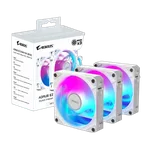Gigabyte Aorus Ez Chain Fan ICE - Pack 3x120mm - Blanc, miniature 1