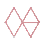 Nanoleaf Lines Skin Rose Mate - 9 pièces, miniature 1