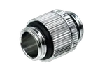 Alphacool Fitting double écrou G1/4 AG vers G1/4 AG - Chrome, miniature 1