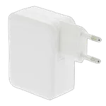 Chargeur mural 3 ports - 2xUSB-A - USB-C - Blanc, miniature 5