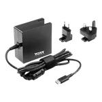 Port Chargeur secteur USB-C - 65W - Noir, miniature 1