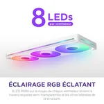 NZXT F420RGB Core Fan (Single Frame) - Blanc, miniature 10