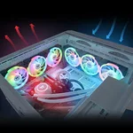 Thermaltake SWAFAN EX12 ARGB Noir - 120mm - Pack de 3 - Magnetic Quick, miniature 6