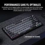 Corsair K65 Plus MLX Fusion 75% - Mécanique - Sans-Fil - RGB - Noir, miniature 2