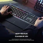 Corsair Skiff 100 Plus - Membrane - Filaire - RGB - Noir, miniature 6