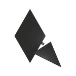 Nanoleaf Shapes Black Triangles Pack Expansion - 3 pièces, miniature 1