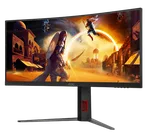AOC CU34G4 - 34" CURVE UWQHD 180Hz Fast VA 0.5ms Adaptive Sync FreeSync Premium, miniature 6