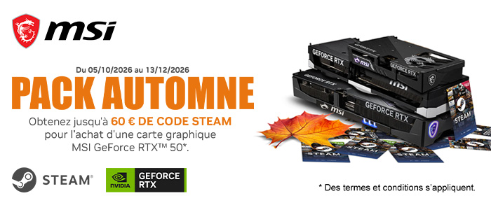 Pack Automne MSI
