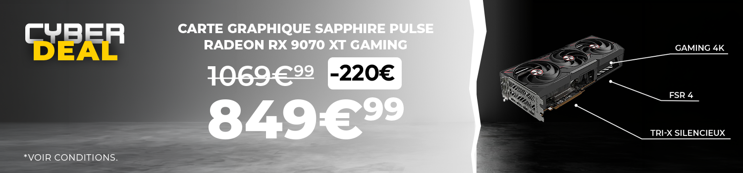 Cyberdeal carte graphique Sapphire